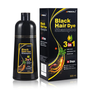 Shampoo Con Tinte Para Cabello Negro