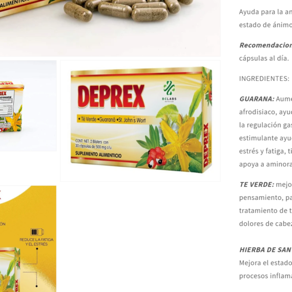 DEPREX INGRED