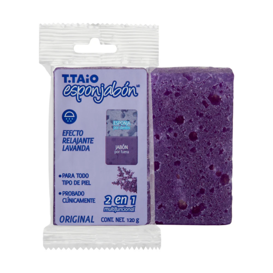 ESPONJABON TTAIO LAVANDA