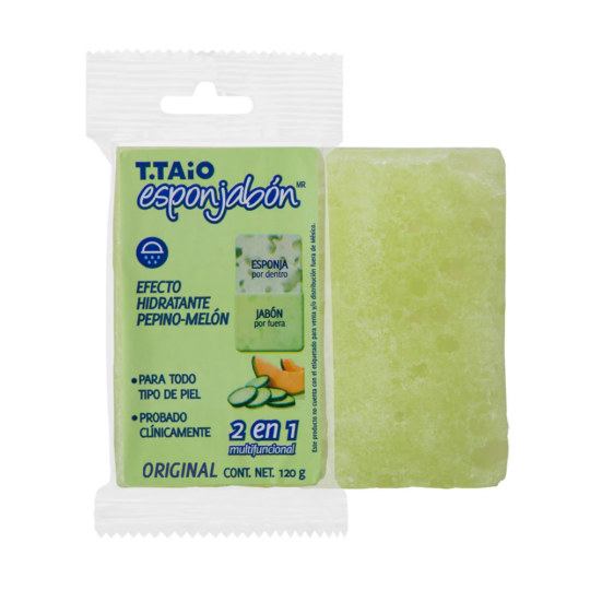 ESPONJABON TTAIO PEPINO-MELON