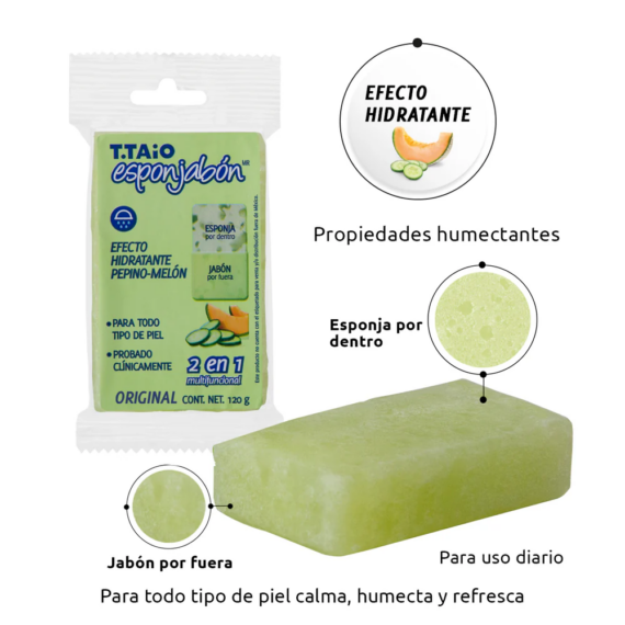 ESPONJABON TTAIO PEPINO-MELON1