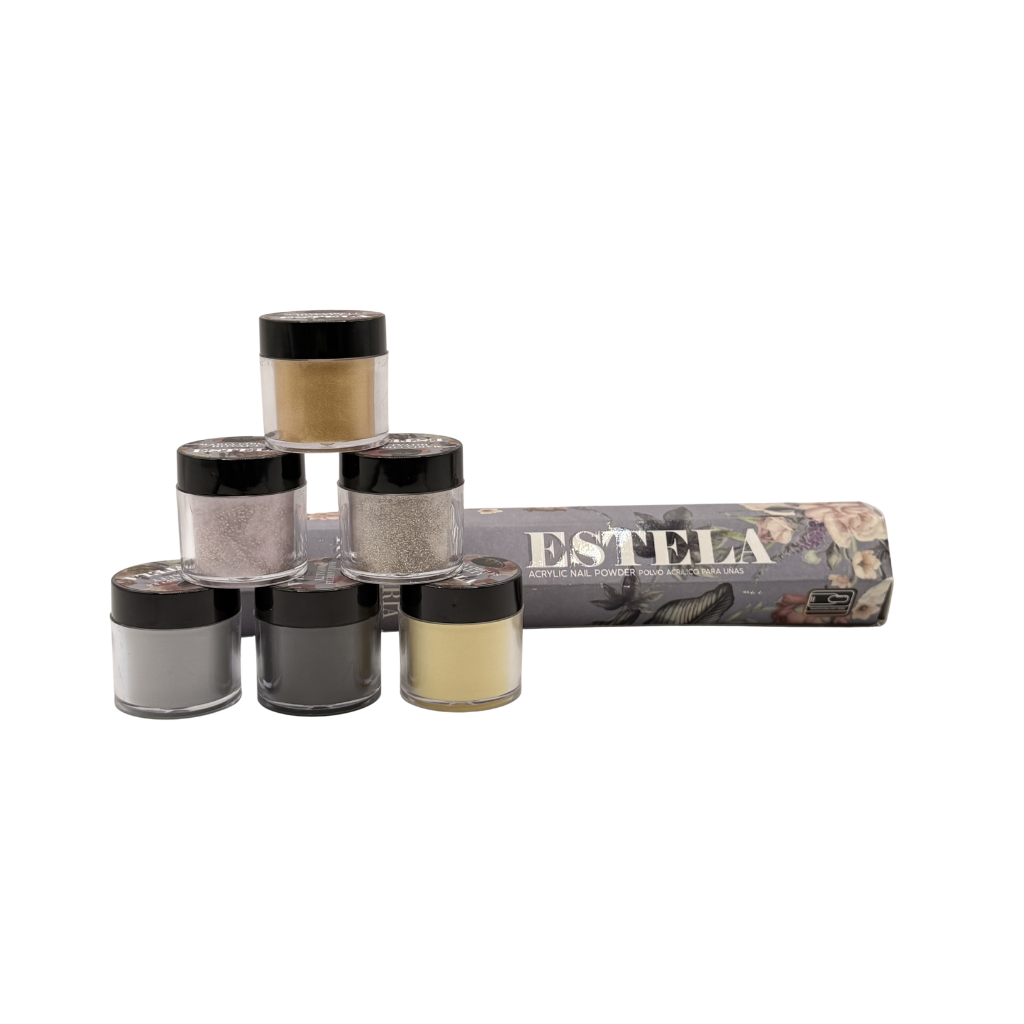 estela colección de acrílicos 6pz