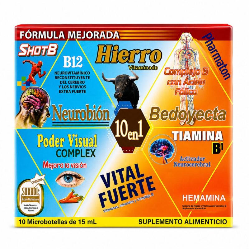 10 en 1 10/amp. 15ml