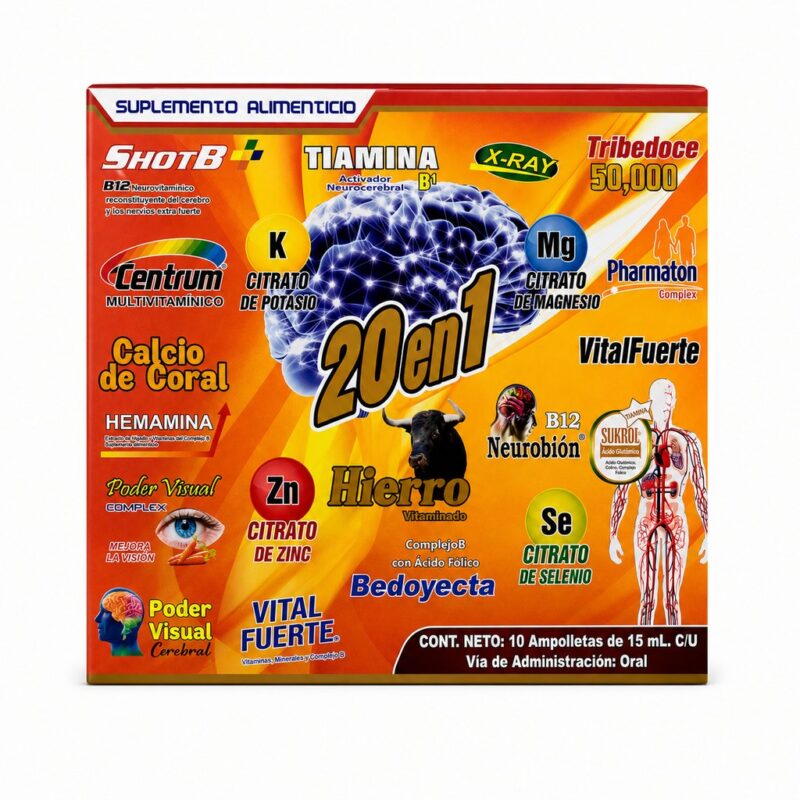 20 en 1 10/amp 15 ml