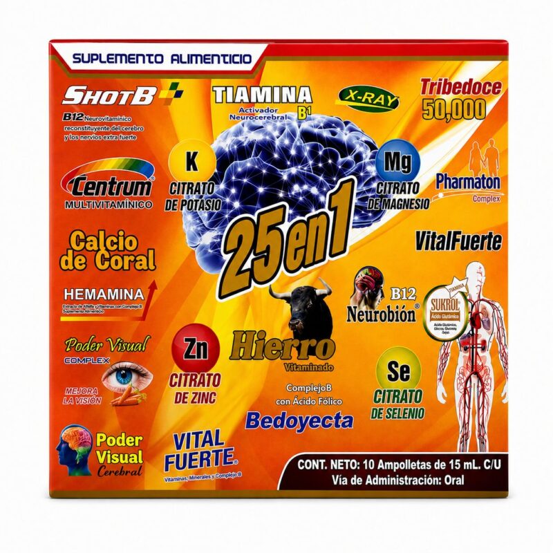 25 en 1 10/amp 15 ml