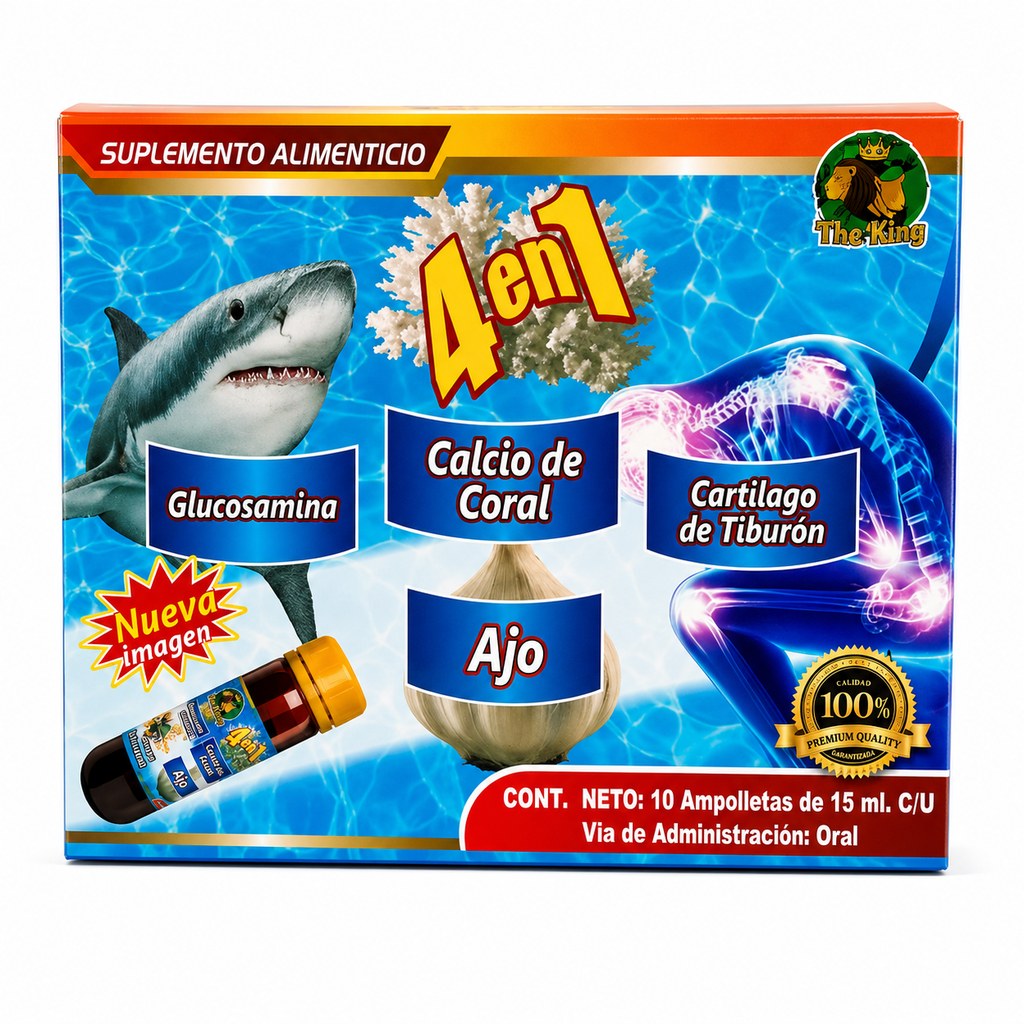 cartilago de tiburon 10/amp. 15ml