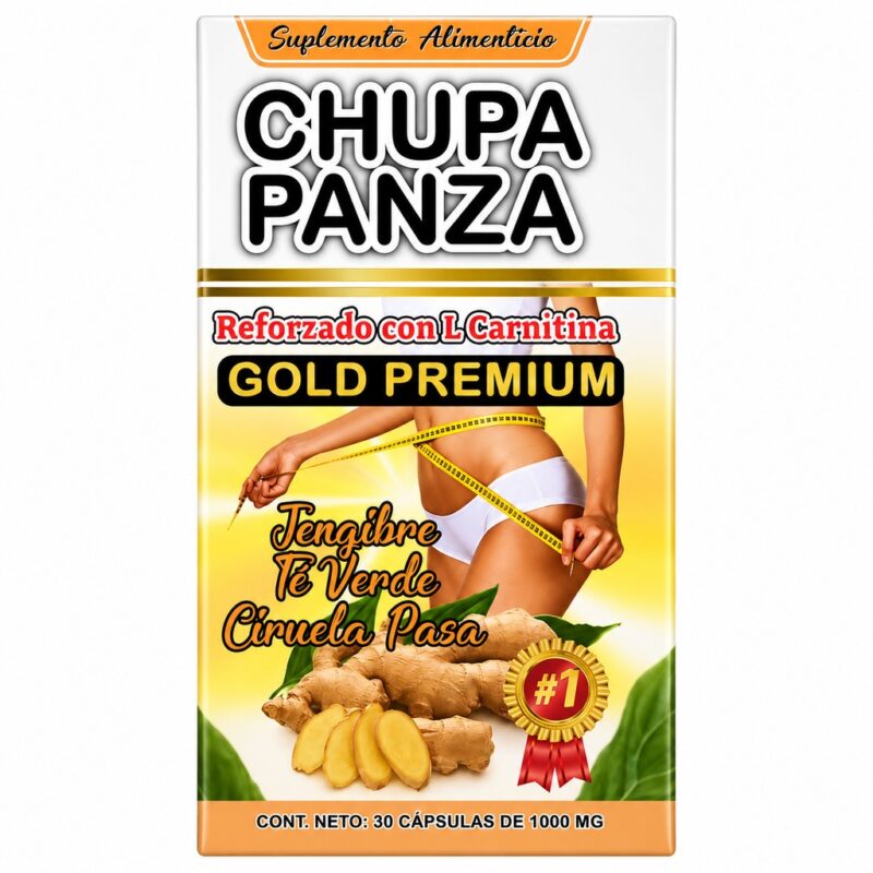 capsula chupa panza  gold premium