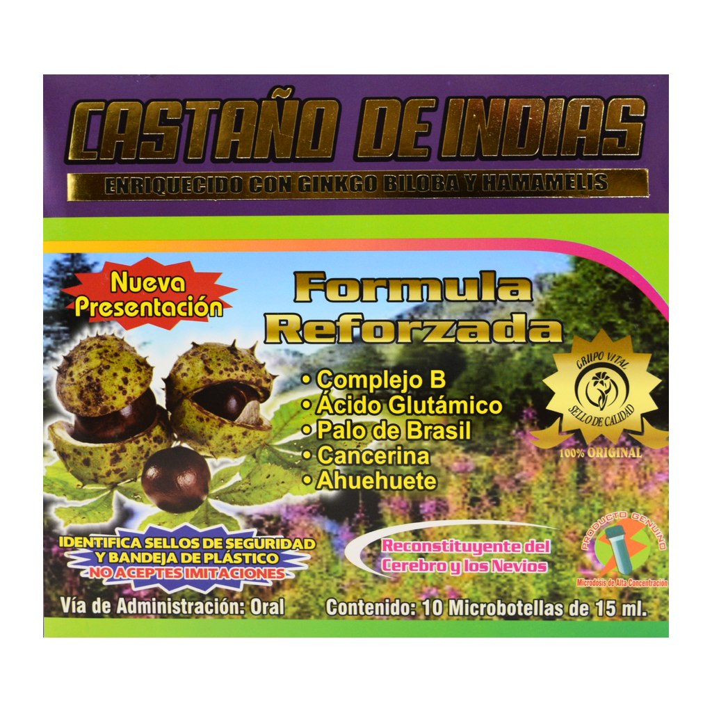 castano de indias 10/amp. 15ml  sp