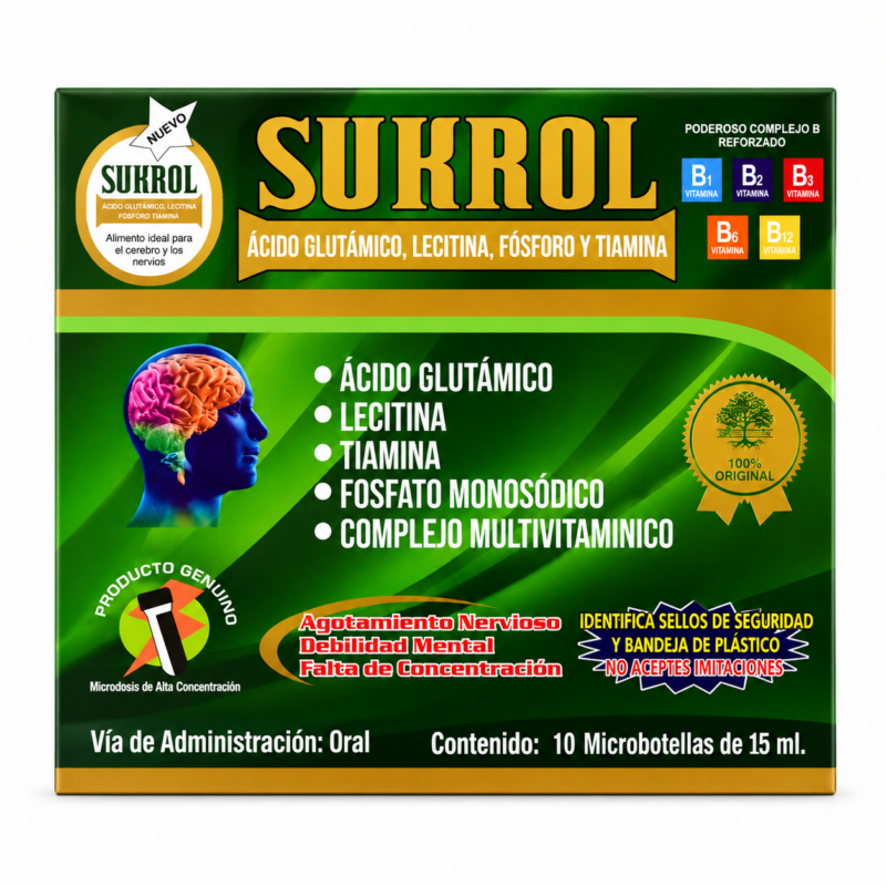 sukrol verde 10/amp. 15ml