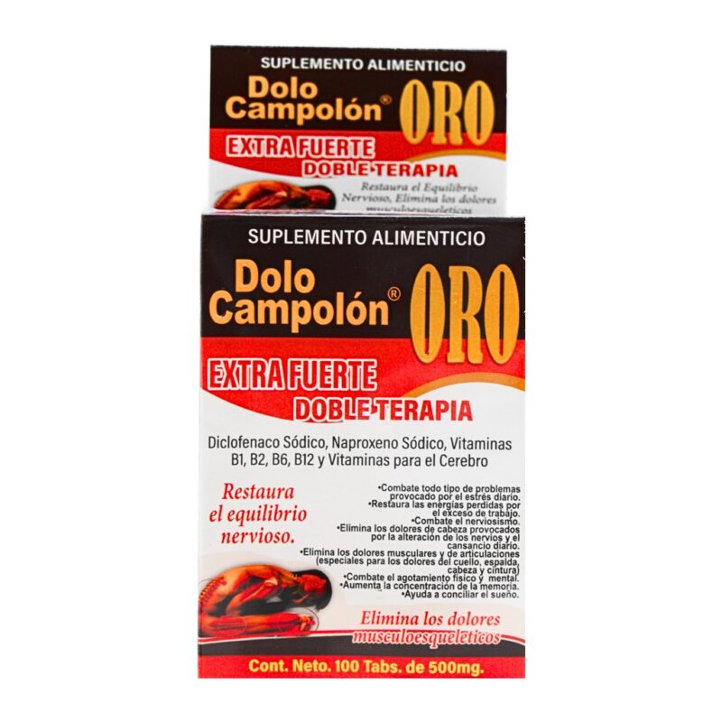 dolo compolon oro 100 tab. 500mg
