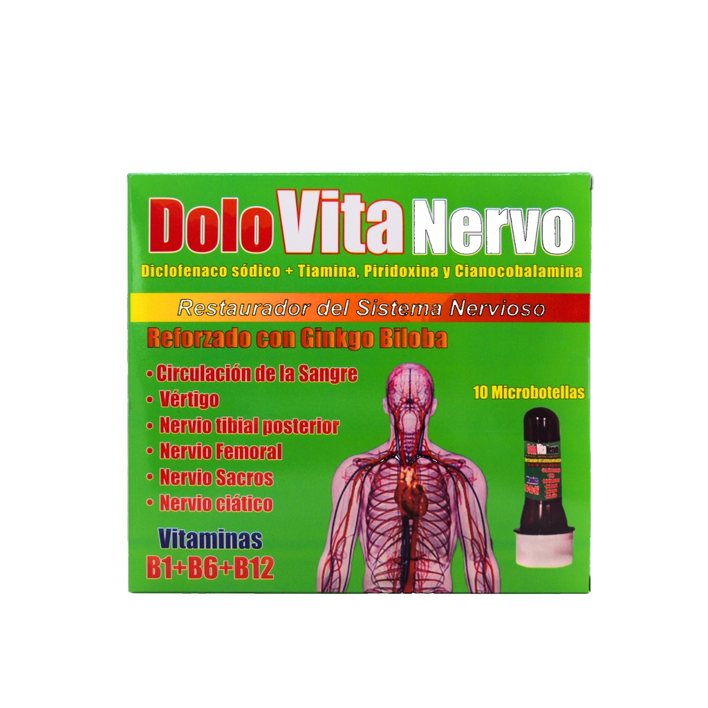 dolo vita nervo 10/amp 15ml