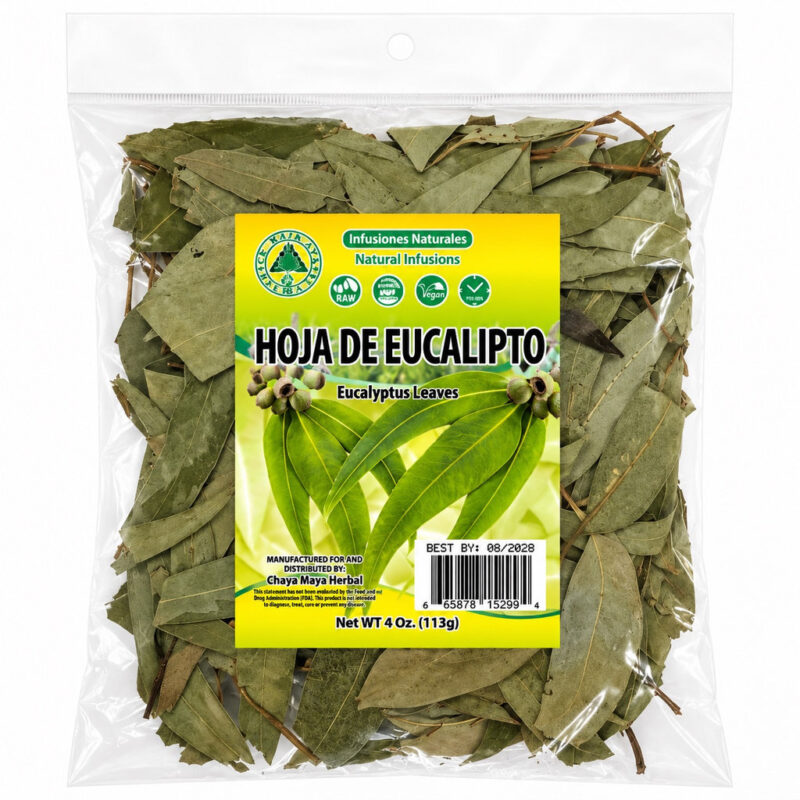 hoja de eucalipto