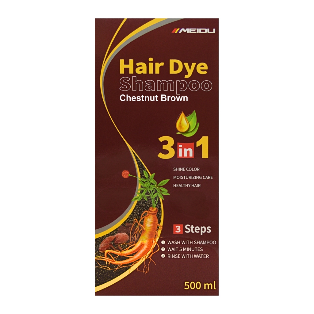 shampoo tinte chestnut brown 500ml