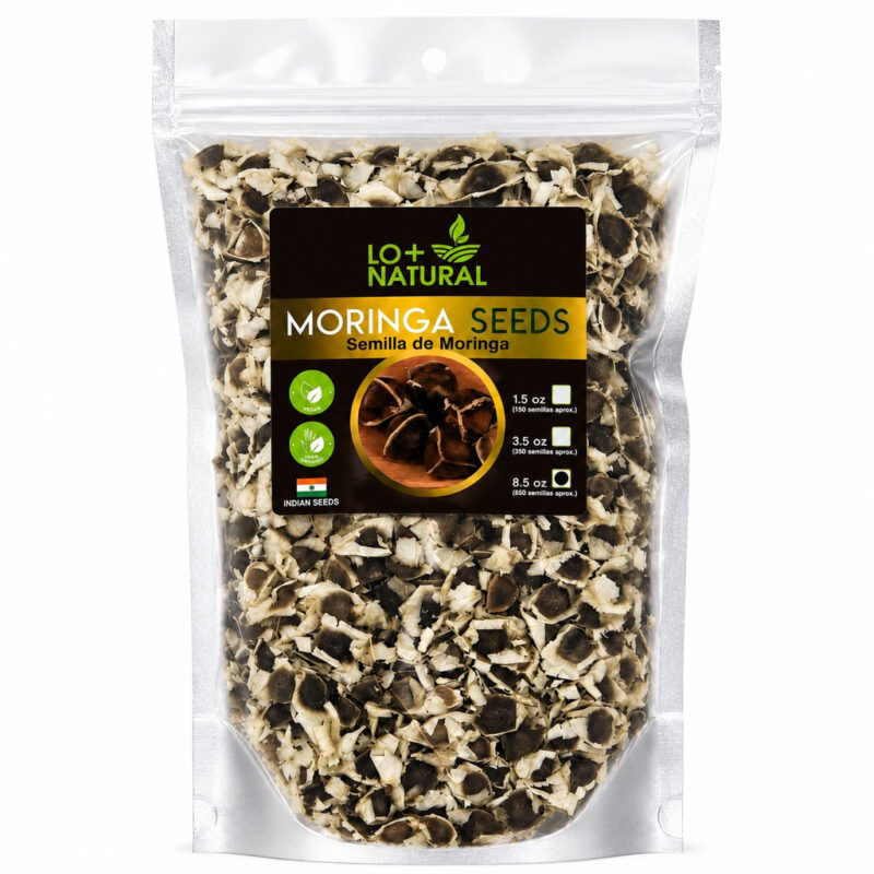 semilla de moringa 8.5 oz  (850 semillas aprox.)
