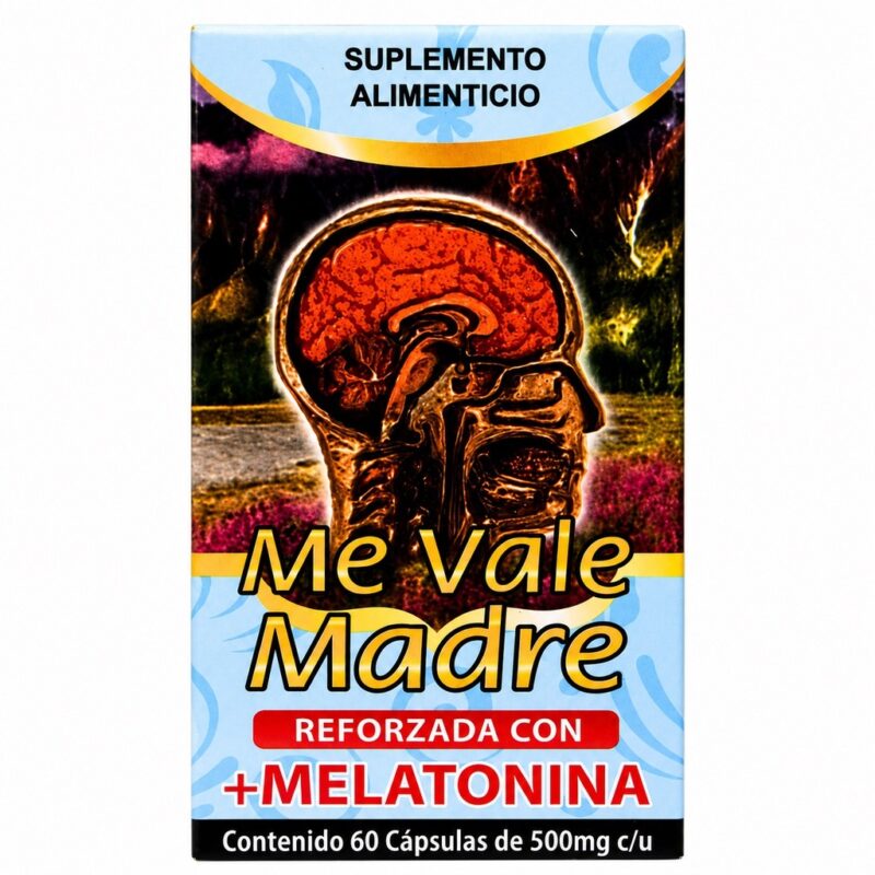 me vale madre + melatonina (caja azul)