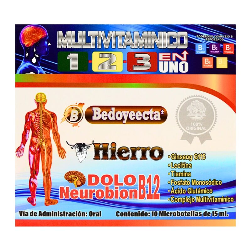 multivitaminico 1,2,3 10/amp 15ml