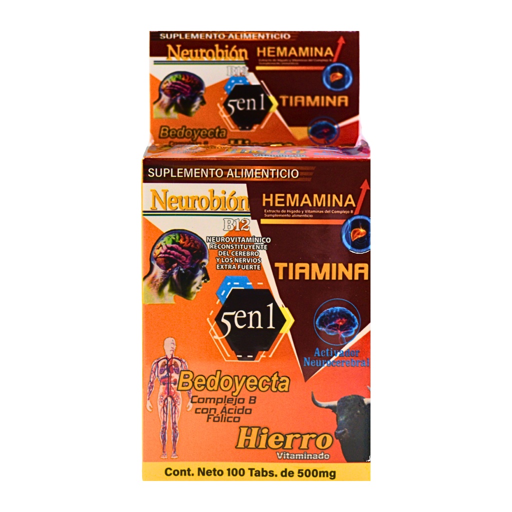 5 en1 100 tab. 500mg 5 en1 100 tab. 500mg