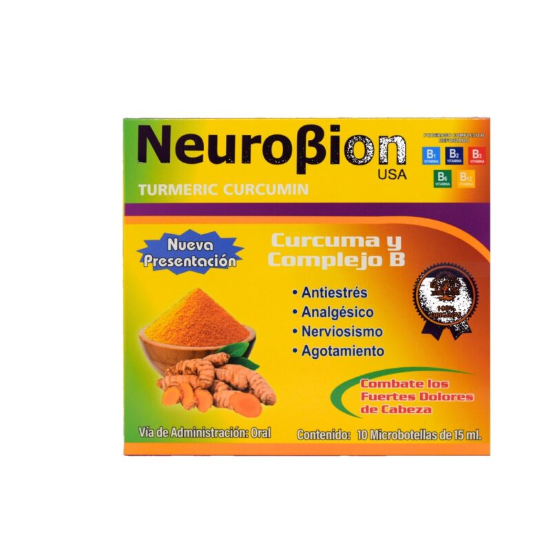 neurobion + curcuma 10/amp. 15ml