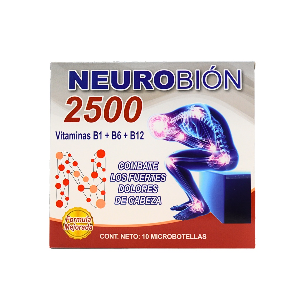 neurobion 2,500 10/amp. 15ml