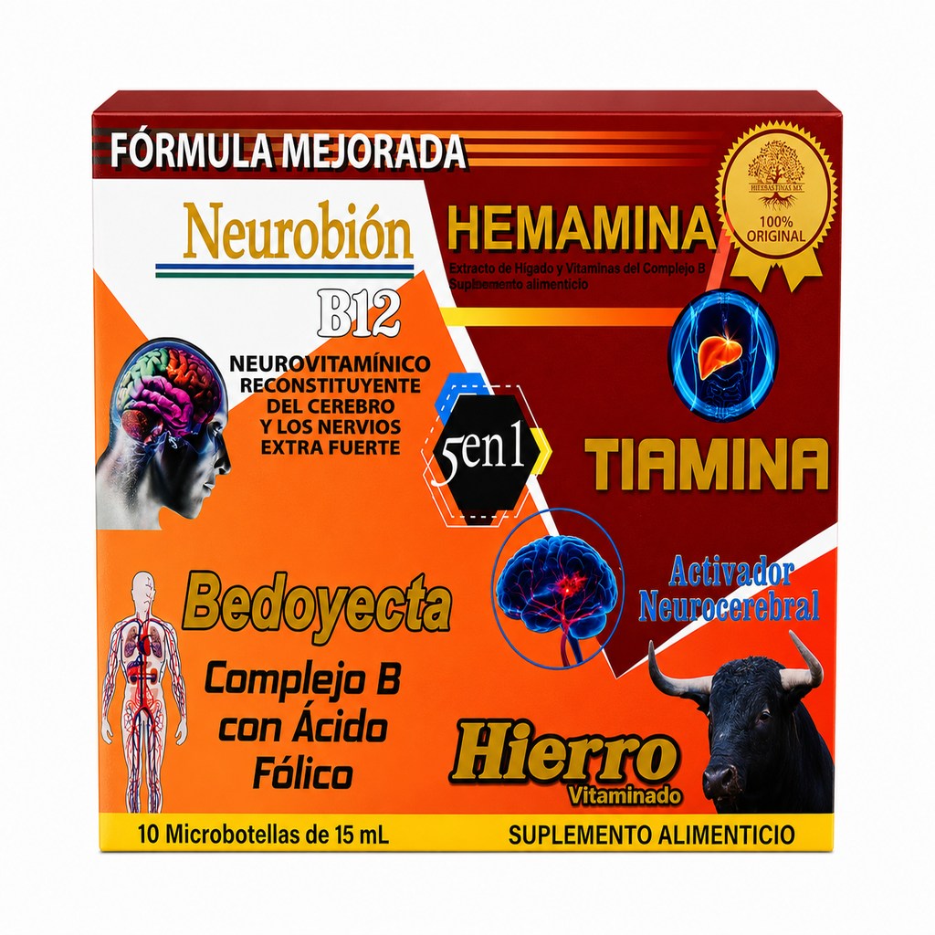 5 en 1 10/amp. 15ml 5 en 1 10/amp. 15ml