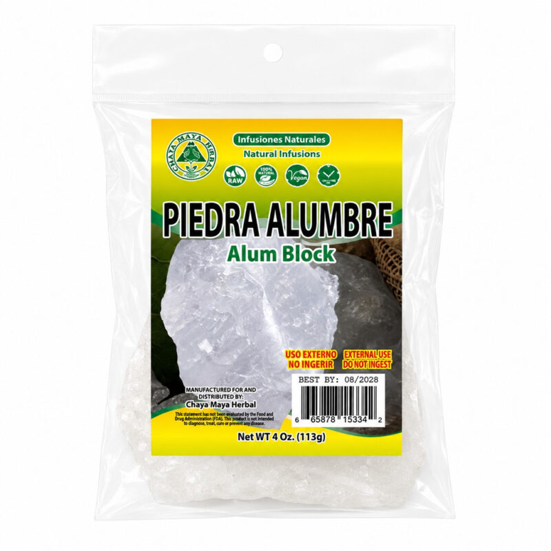 piedra alumbre