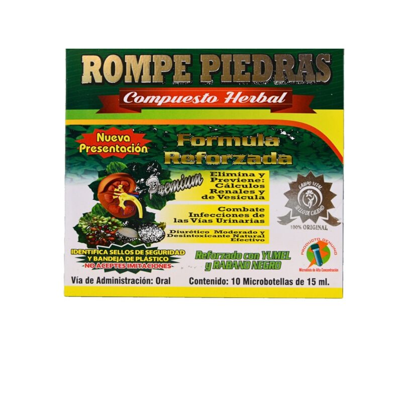 rompe piedras 10/amp 15ml