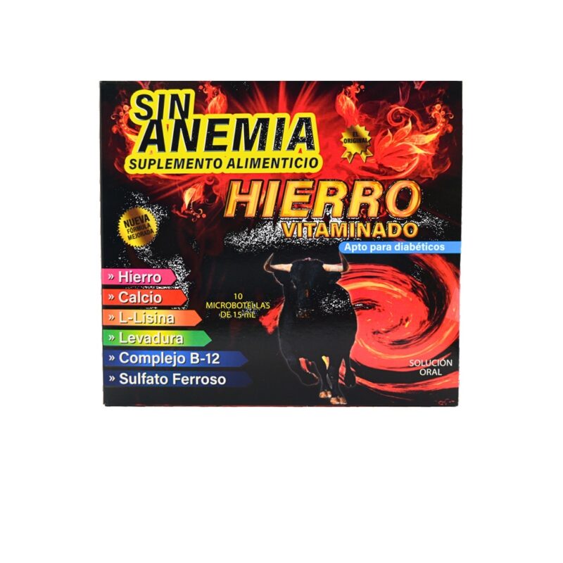 sin anemia 10/amp. 15ml