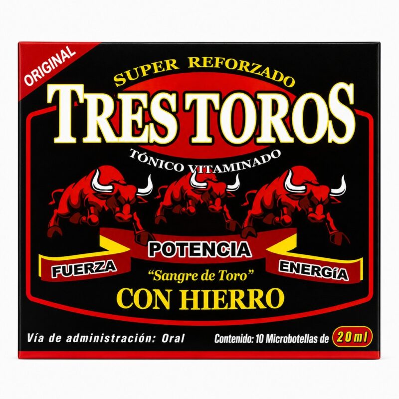 tres toros 10/amp 15 ml