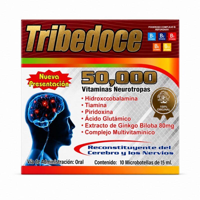 tribedoce 50,000 10/amp. 15ml