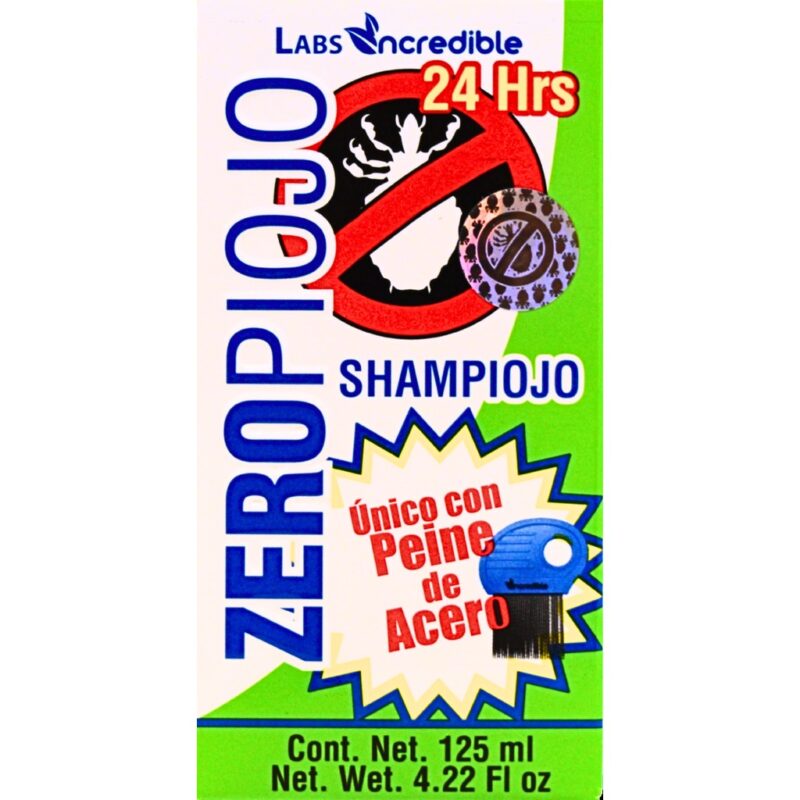 zero piojos (con peine de acero) 125 ml