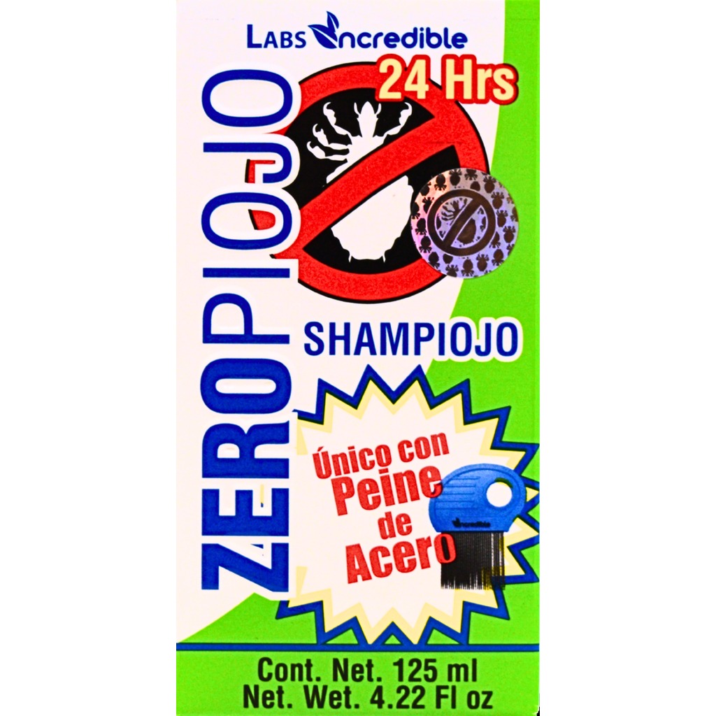 zero piojos (con peine de acero) 125 ml