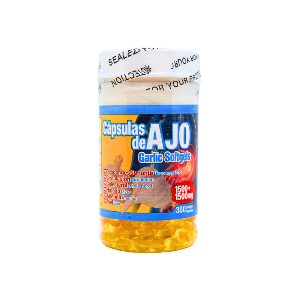 ajo soft gel capsulas
