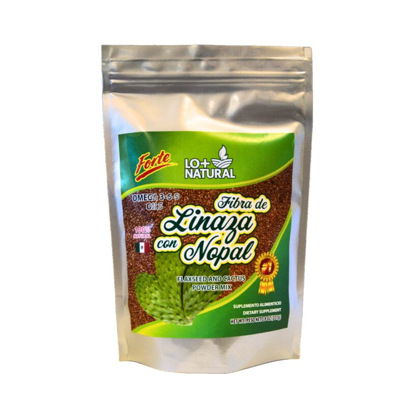 linaza + nopal bolsa 8 oz
