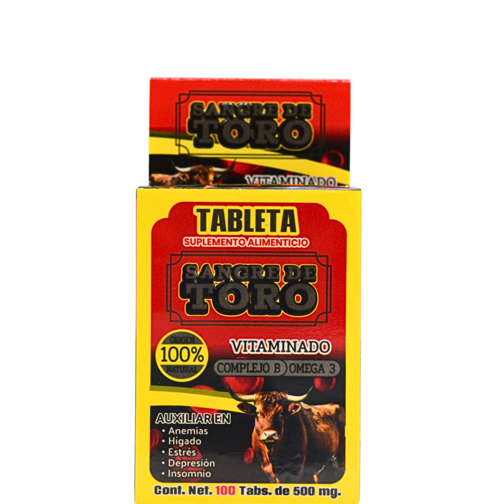 sangre de toro 100 tab. 500mg