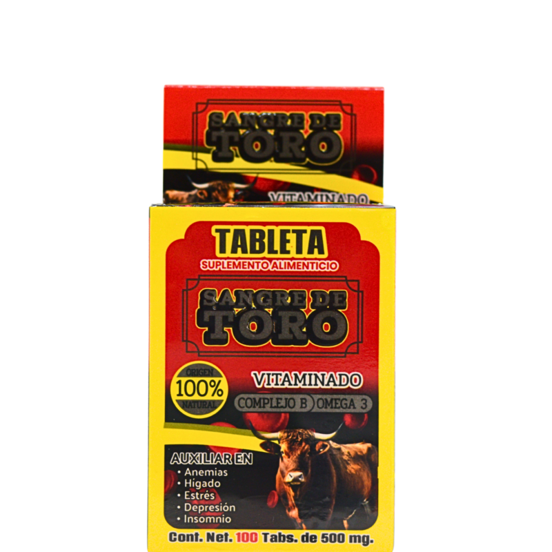 sangre de toro 100 tab. 500mg