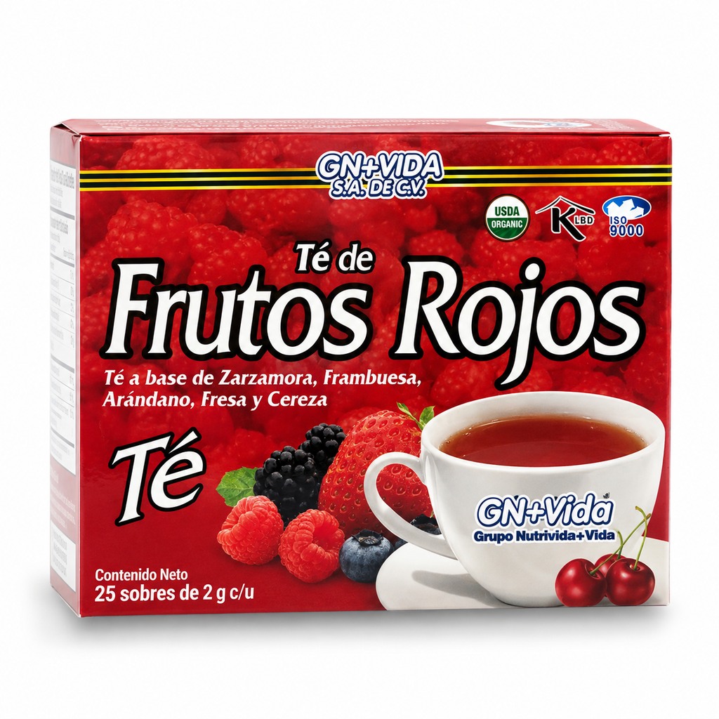 té de frutos rojos