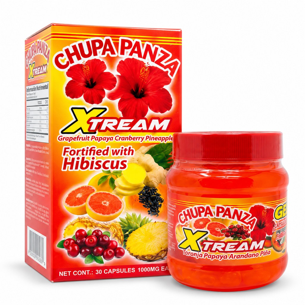 chupa panza xtreme capsulas & gel